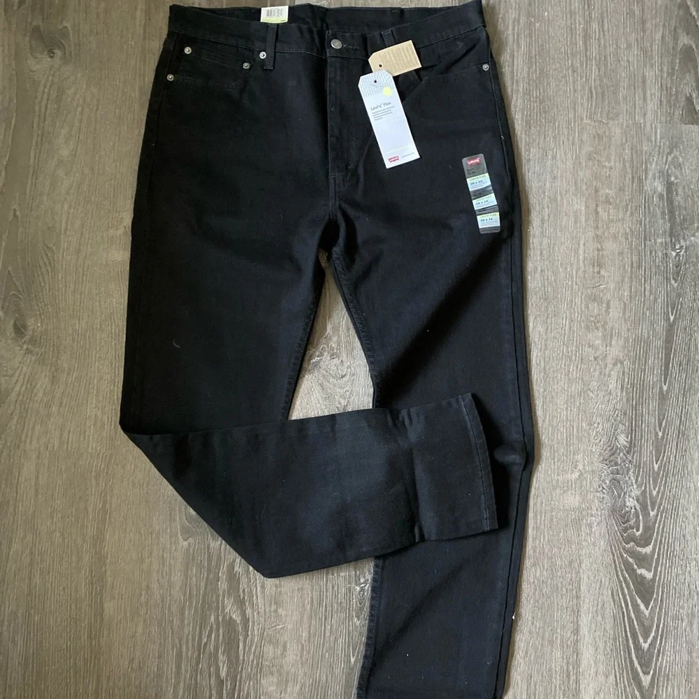Levi’s 511 Slim, Black, Levi’s Flex, 38x34, NWT